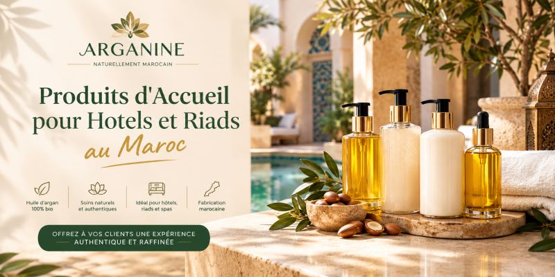 Produits Accueil Huile Argan pour Professionnels Arganine